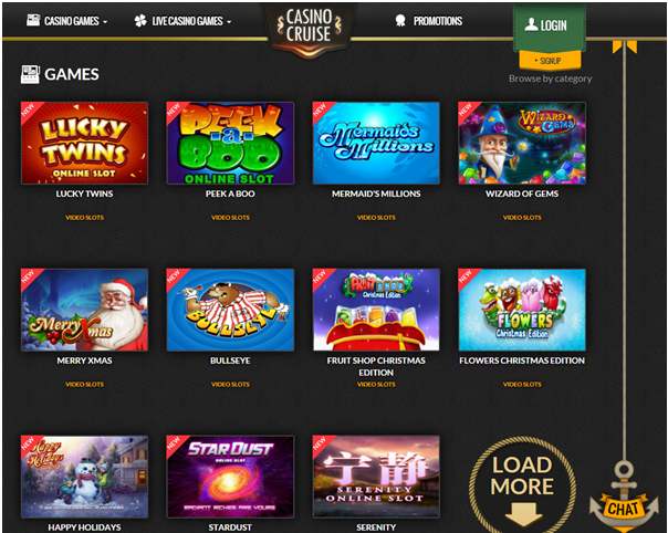 Casino Cruise Games