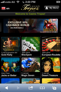 Casino Tropez Mobile for Android
